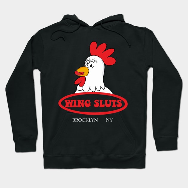 Wing Sluts Brooklyn 99 Hoodie by joefixit2